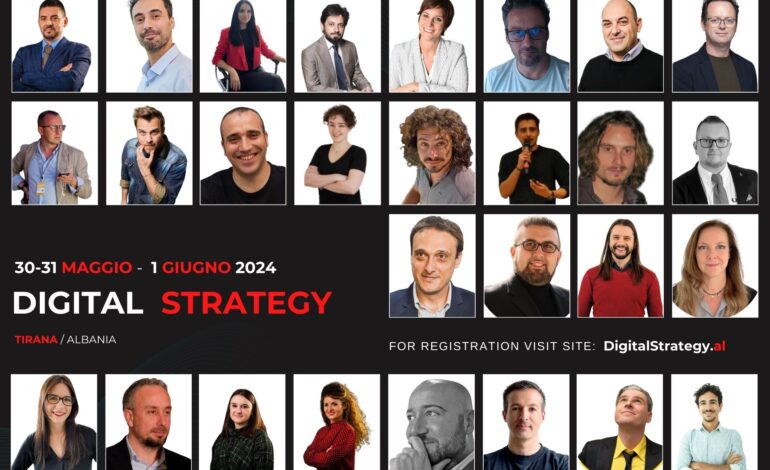 Digital Strategy 2024: professionisti italiani del digital marketing a Tirana, Albania