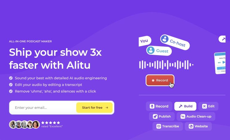 Alitu: la nuova piattaforma IA per il podcasting