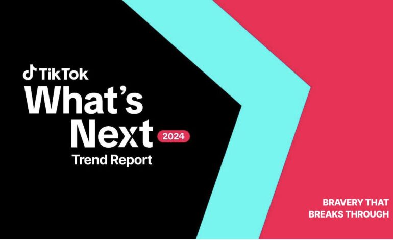 “What’s Next 2024 Shopping Trend Report”: le principali tendenze di consumo basate sui dati di TikTok